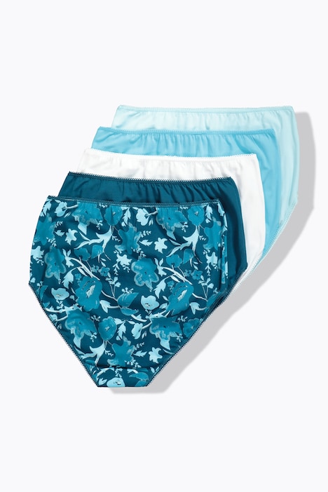 Maxislips, 5er-Pack, Muster/verschiedene Farben