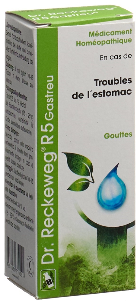 RECKEWEG R5 Gastreu Tropfen Fl 50 ml