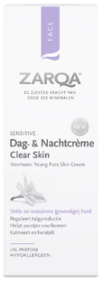 Zarqa Dag- & Nachtcrème Clear Skin Sensitive 75ML