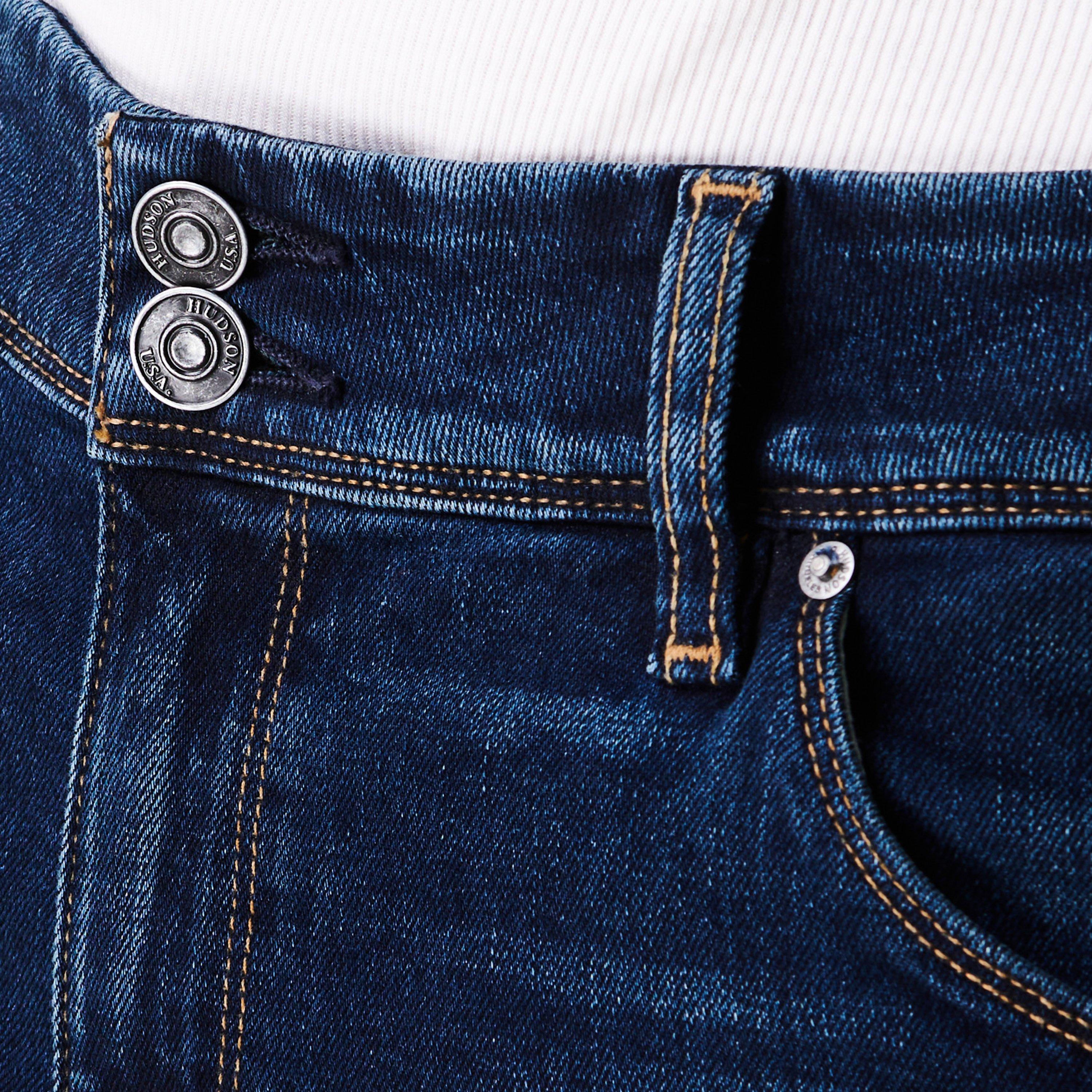Hudson Collin Mid Rise Skinny Jeans