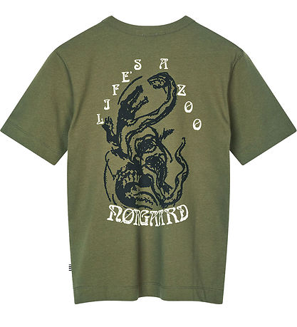 Mads Nørgaard T-Shirt - Dry Single Theo - Kalamata