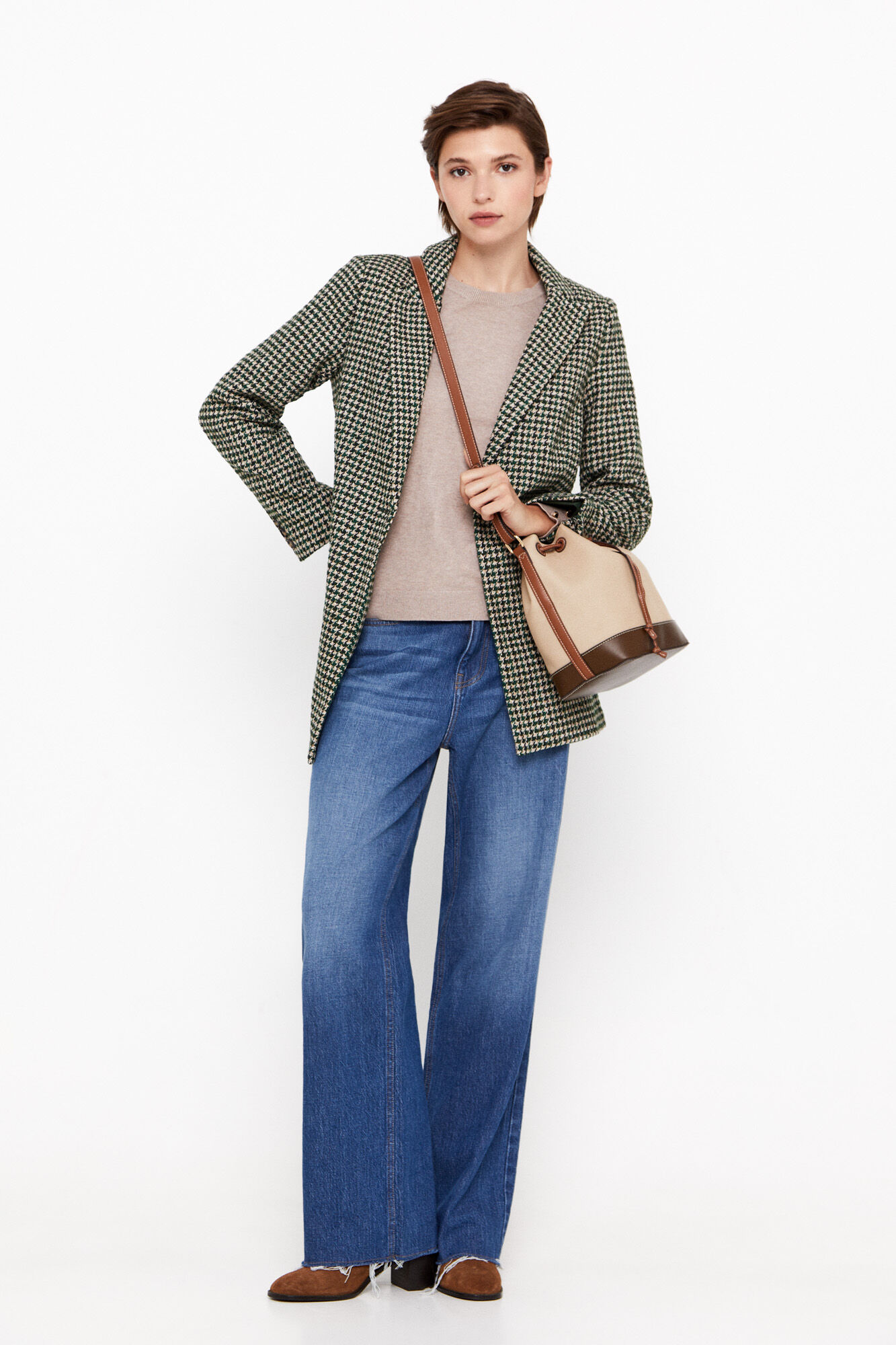 Blazer de tweed