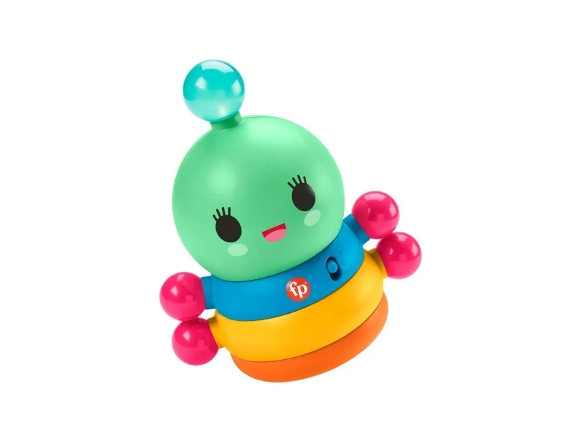 Fisher Price FWY Bop & Wobble Rainbow Worm