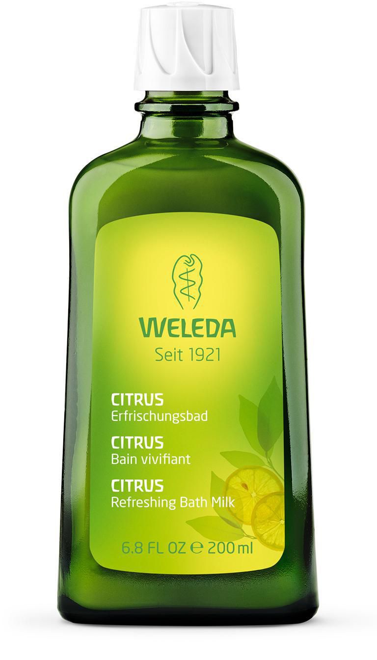 Weleda Bad<br>200 ml, Flasche, flüssig, erfrischend Citrus