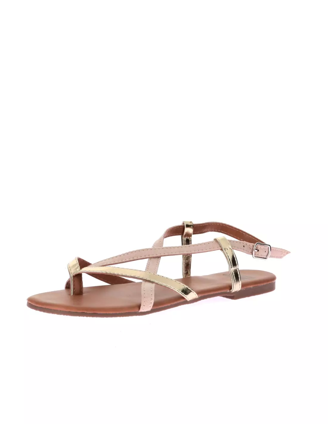 LES FILLES DU SUD B922150 - Sandales & nu-pieds NUD/PLATINE