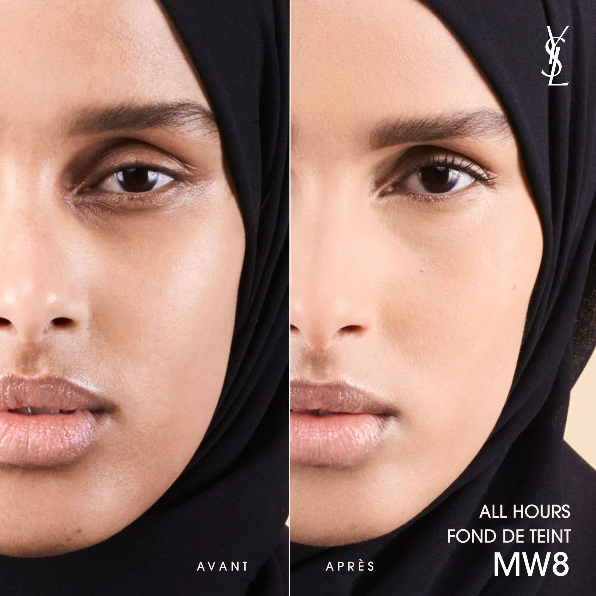 FOND DE TEINT MAT LUMINEUX 24H* HAUTE COUVRANCE |- MW8
