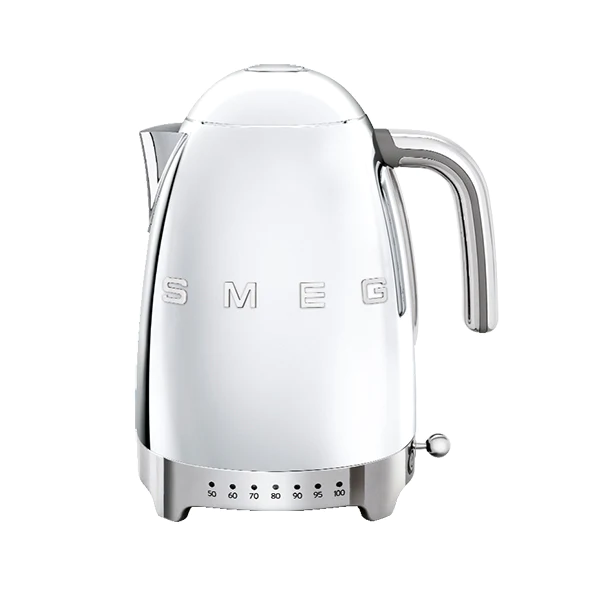 Bouilloire chromée 2400 W KLF04SSEU Smeg