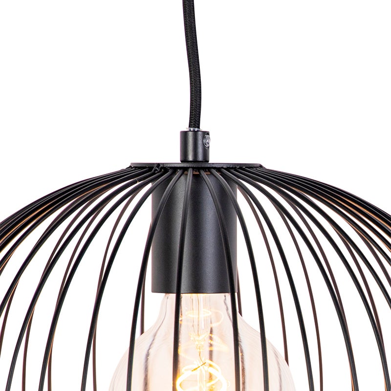 Design hanglamp zwart - Wire Dough