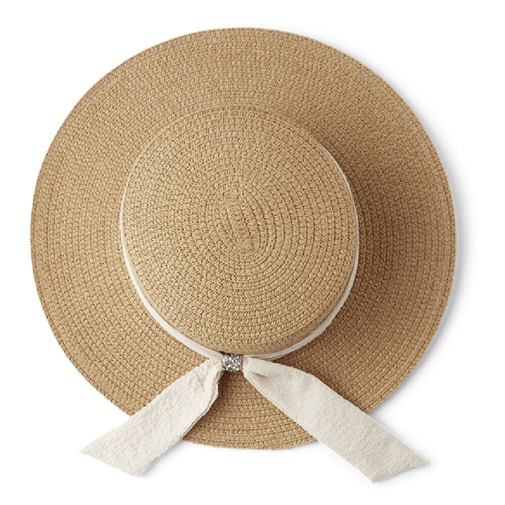 Chapeau ruban églantine