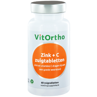 VitOrtho Zink   C Zuigtabletten 60TB