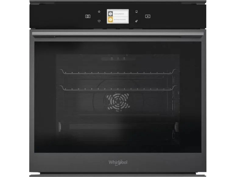 Whirlpool W Collection W9 OM2 4S1 P BSS - Ovn - til indbygning - niche - bredde: 56 cm - dybde: 55 cm - højde: 58.3 cm - med selv-rengøring - Klasse A  - sort stål