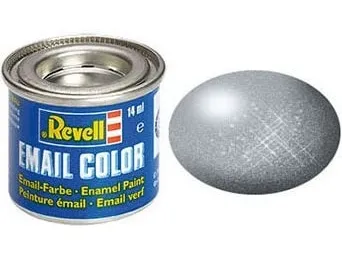 Enamel 14 ml. steel metallic