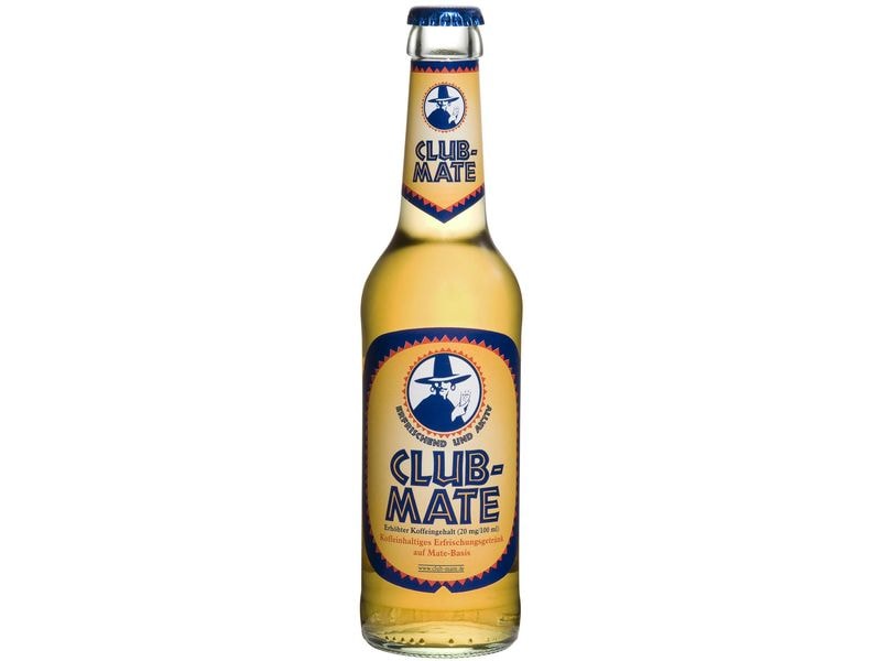 Club Mate Soft-Drinks Club Mate Classic 0.33 l Koffeinhaltiges Erfrischungsgetränk auf Mate-Basis