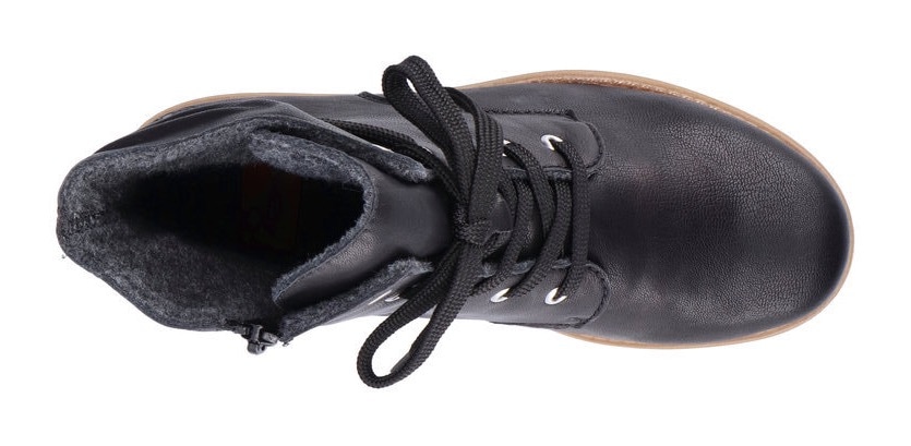 Rieker Schnürstiefelette  mit schaftumspielender Schnürung