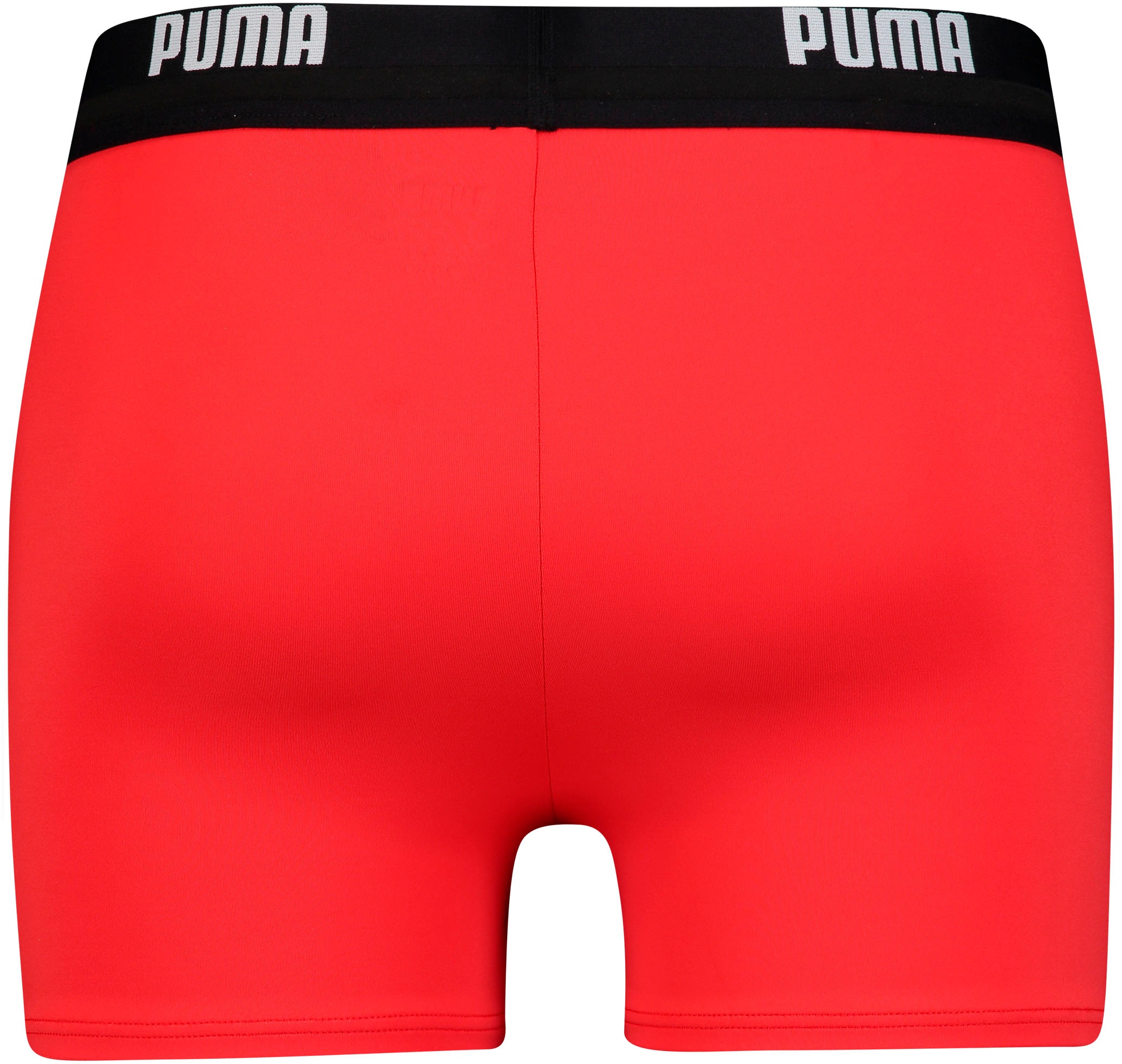 PUMA Badehose »PUMA SWIM MEN LOGO TRUNKS«, elastischer Logobund mit integriertem Kordelzug