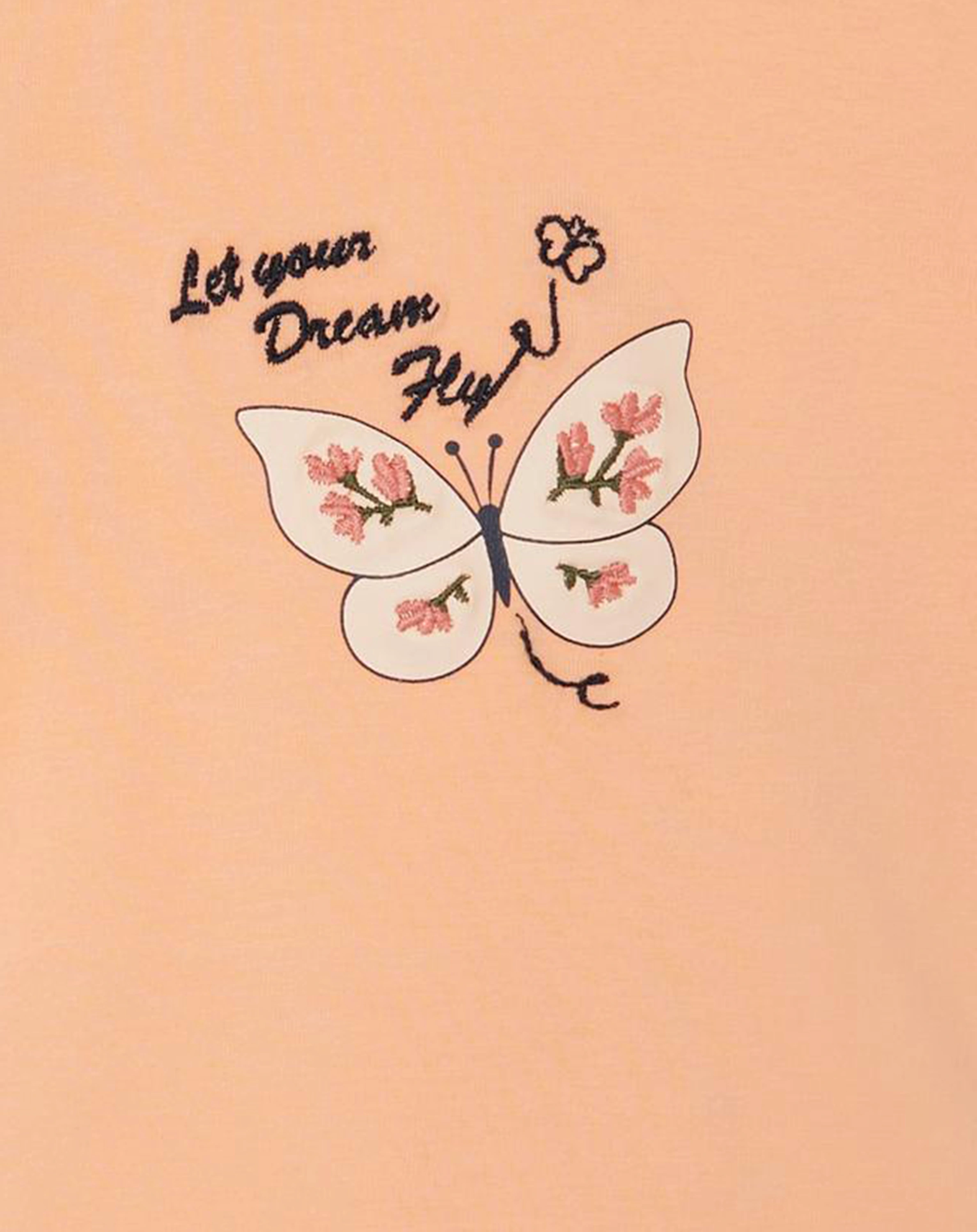 T-Shirt NBFFARLET in peach nectar