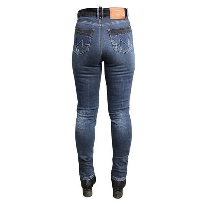 Jean Overlap KARA WASH - Slim - Bleu