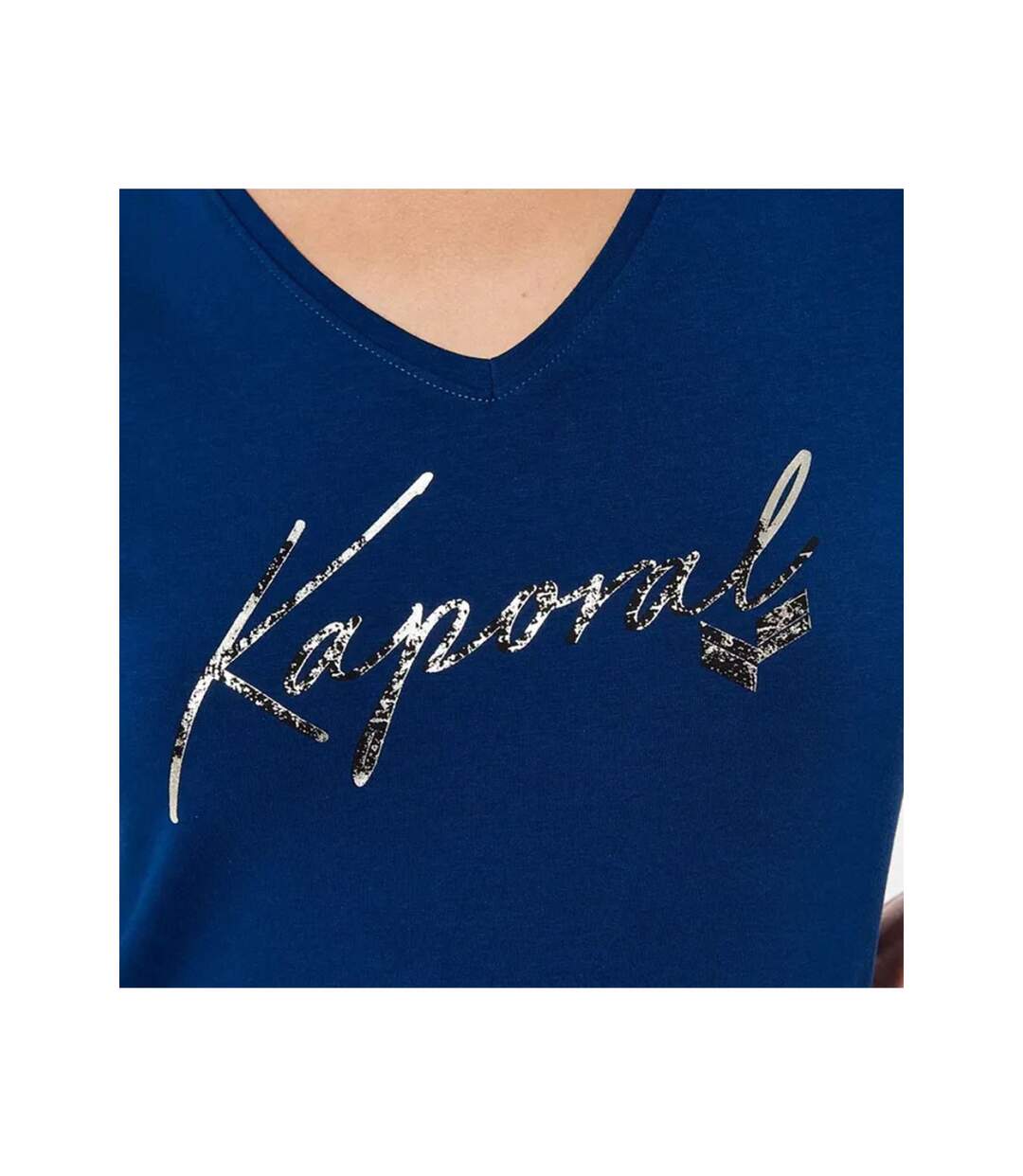 Tee shirt stretch logo   -  Kaporal - Femme
