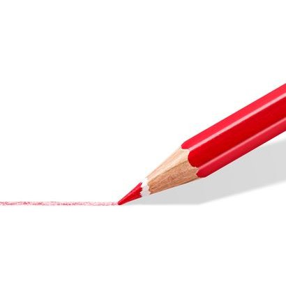 Crayon couleur staedtler noris club aquarell mine 3mm abs anti-casse pinceau inclus coloris vifs étui carton 12 unités