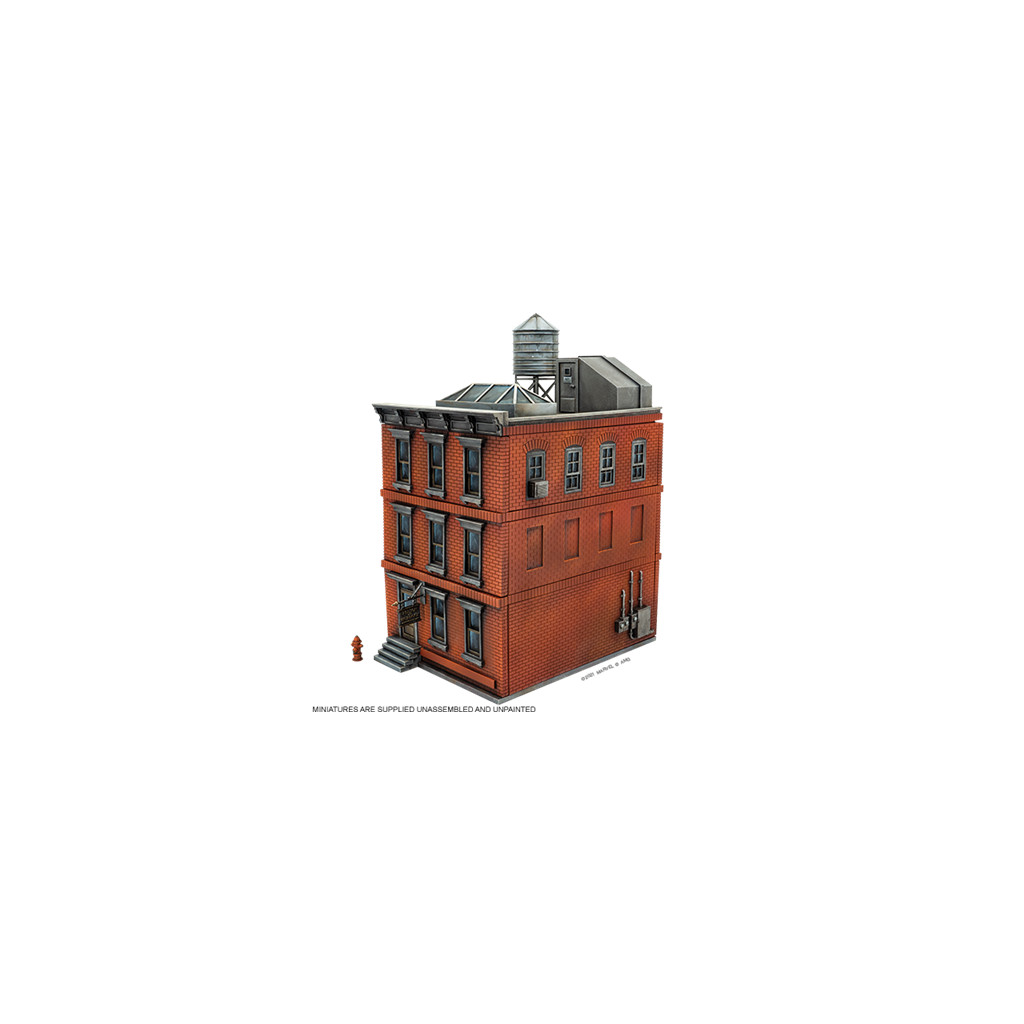 Marvel Crisis Protocol: NYC Apartment Building Terrain Pack