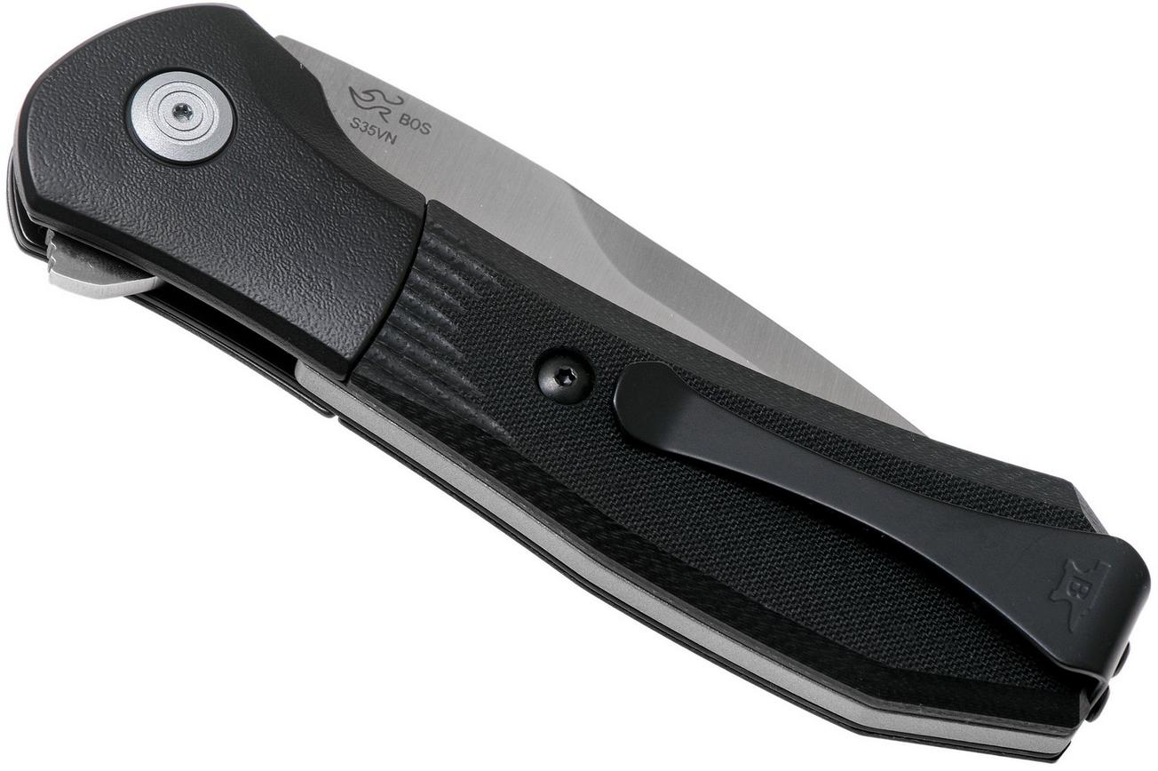 Buck 590BKS Paradigm Black G10 zakmes