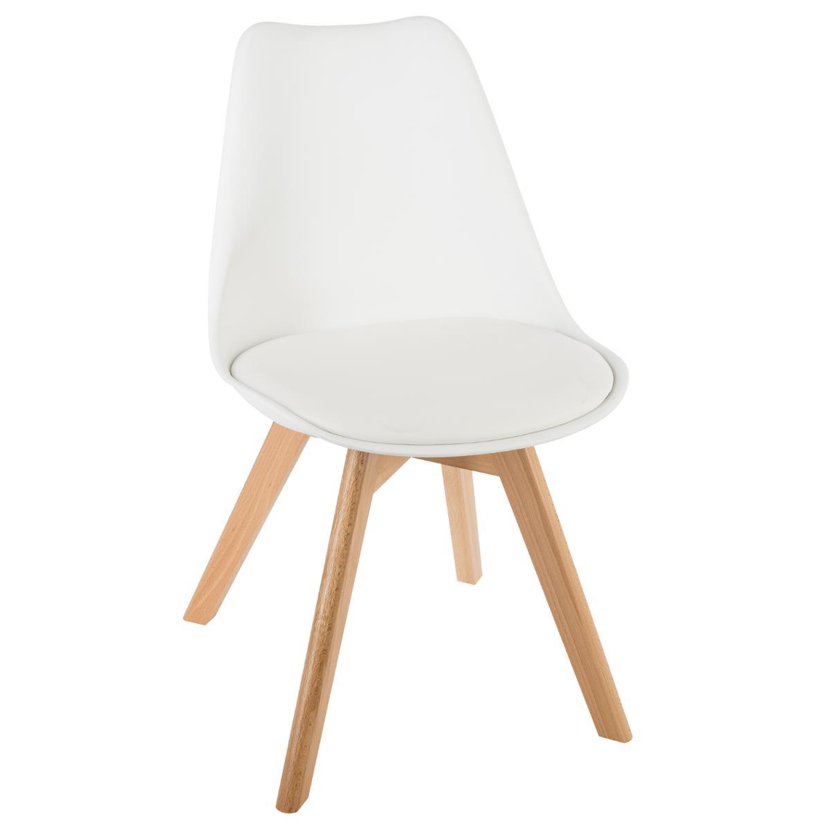 CHAISE DINER BLANC BAYA