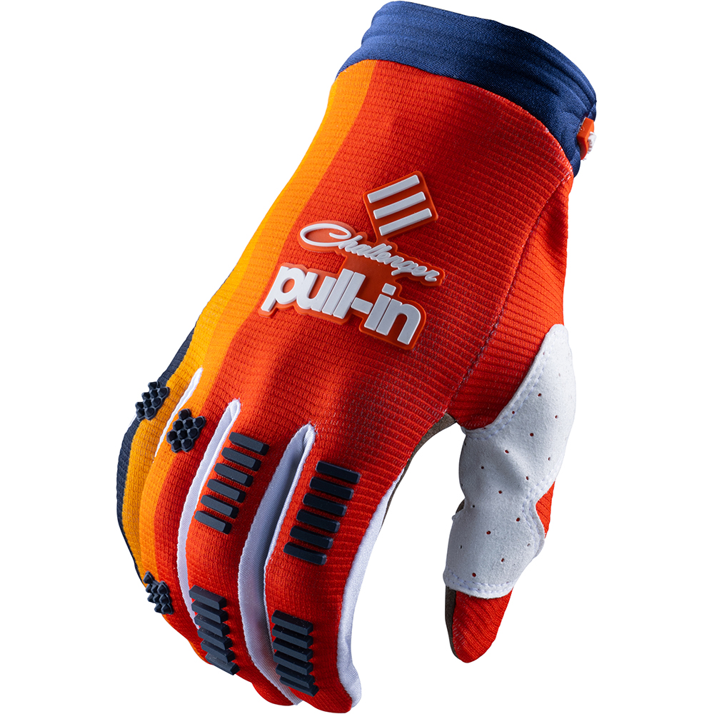 pull-in - Gants Race Rouge / Orange / Navy