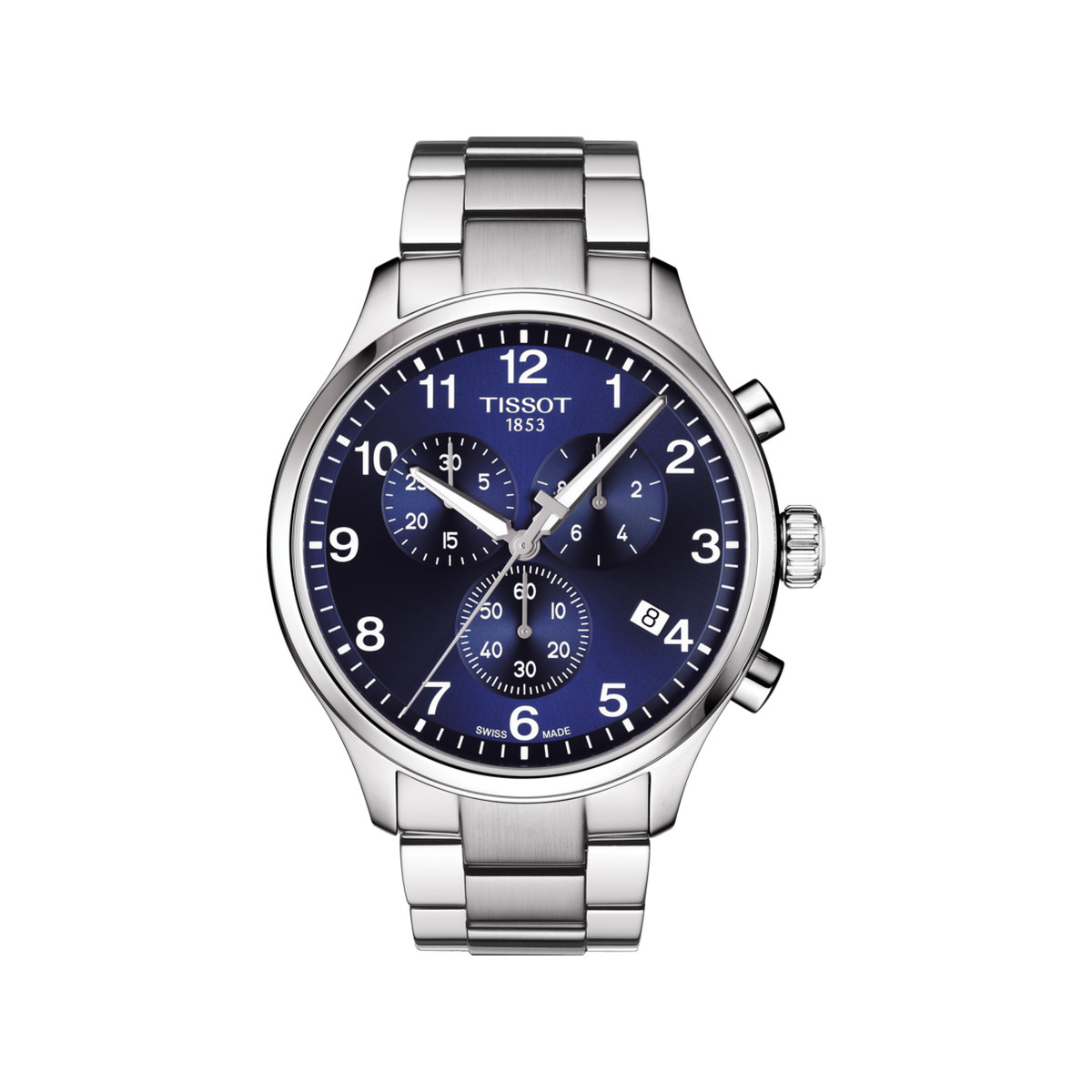 Montre Tissot Chrono XL Classic homme chronographe acier