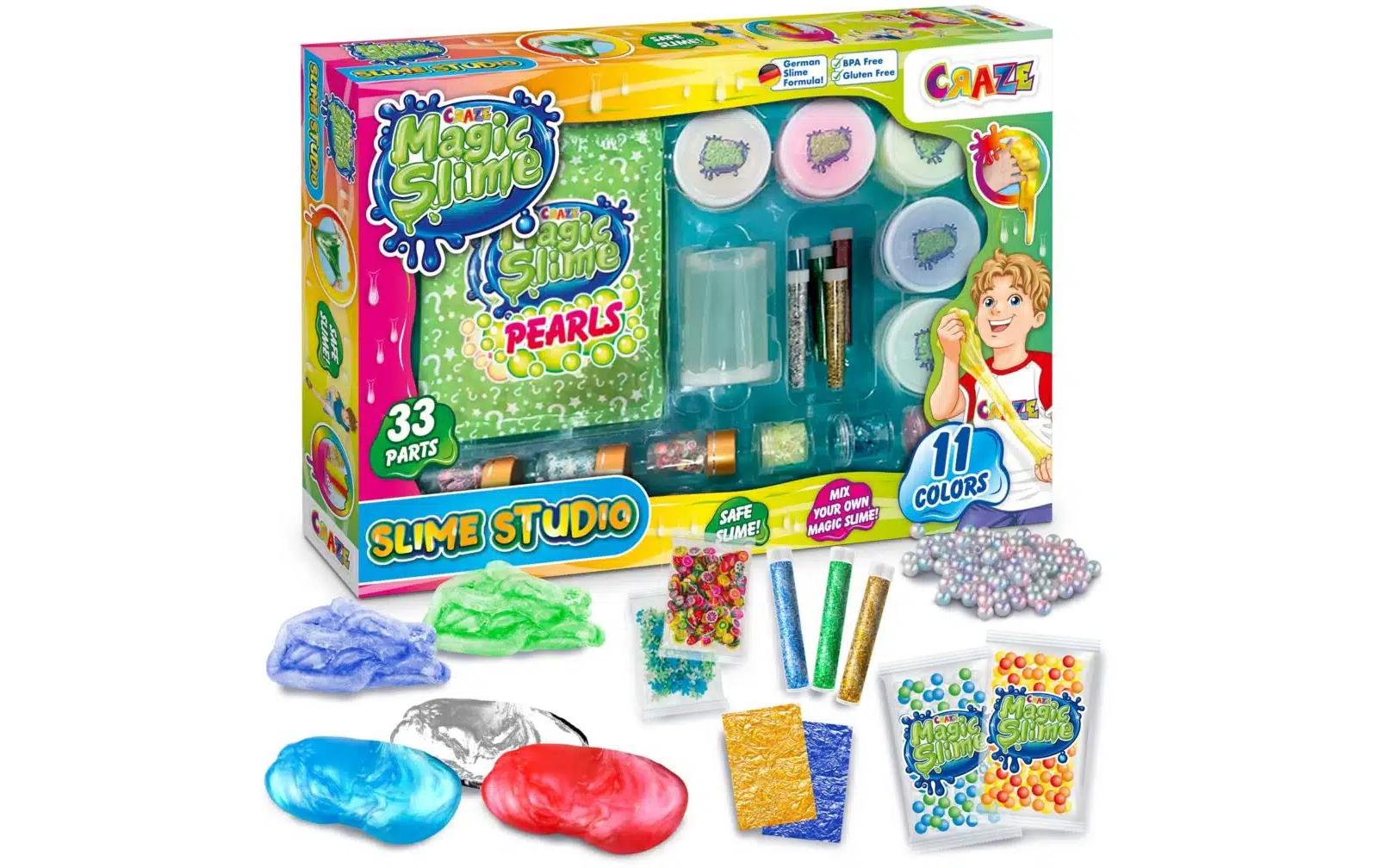 Magic Slime StudioDIY-Spielset mit Schleim zum Mischen und Experimentieren