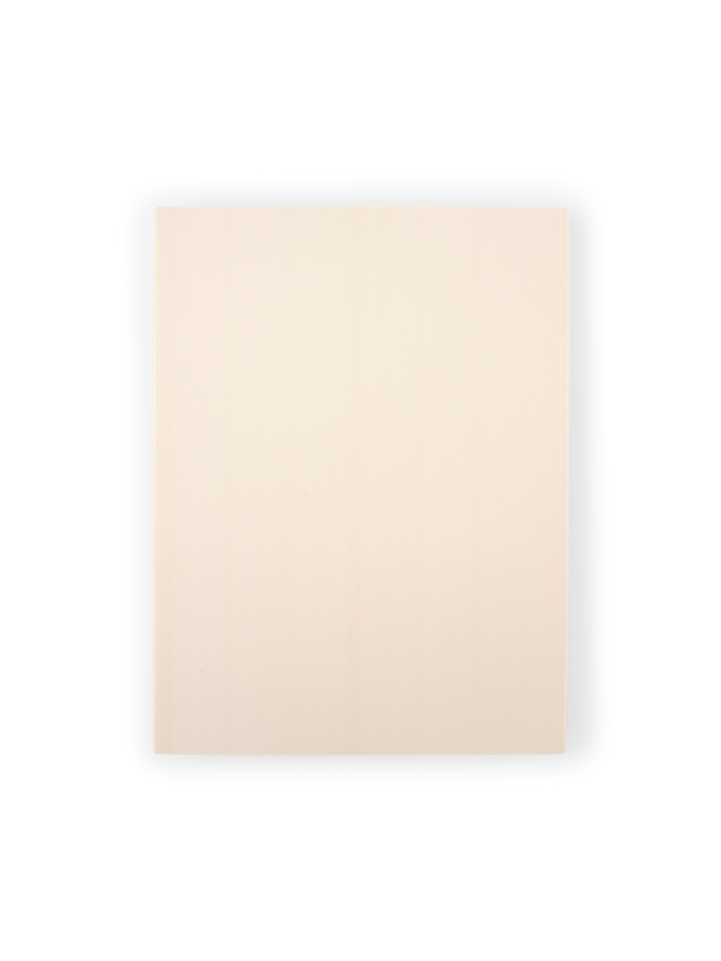 Gummiplade A5 til linoleumstryk | Termoplastisk gummi. 0,5 cm. | Off White