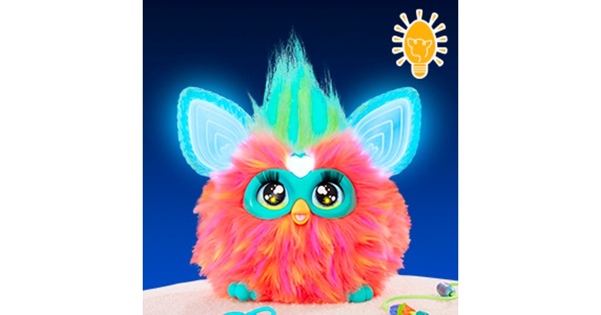 HasbroFurby Koraal Pluchenspeelgoed