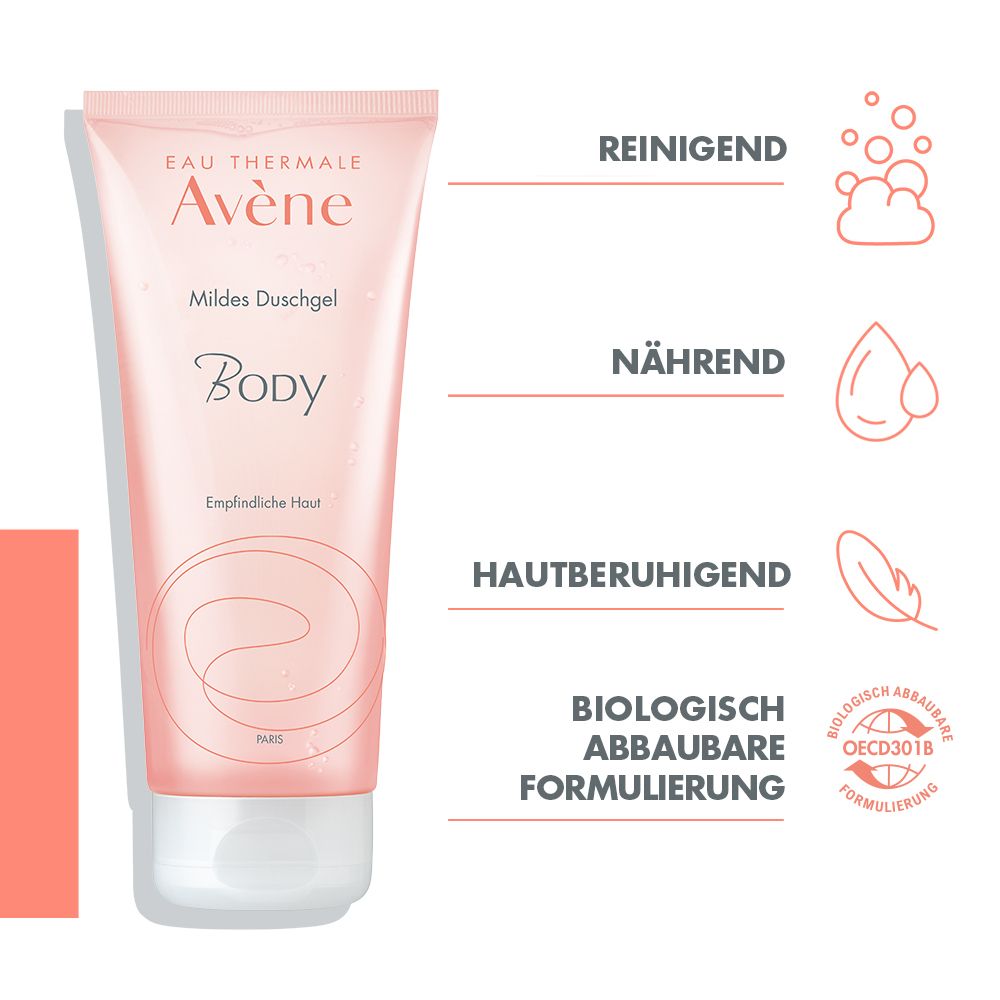 Avène BODY Mildes Duschgel - für empfindliche Haut