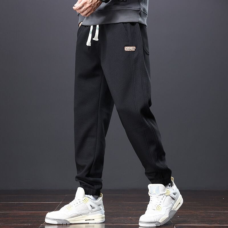 Ayuyel - Joggingbroek met trekkoord en letters