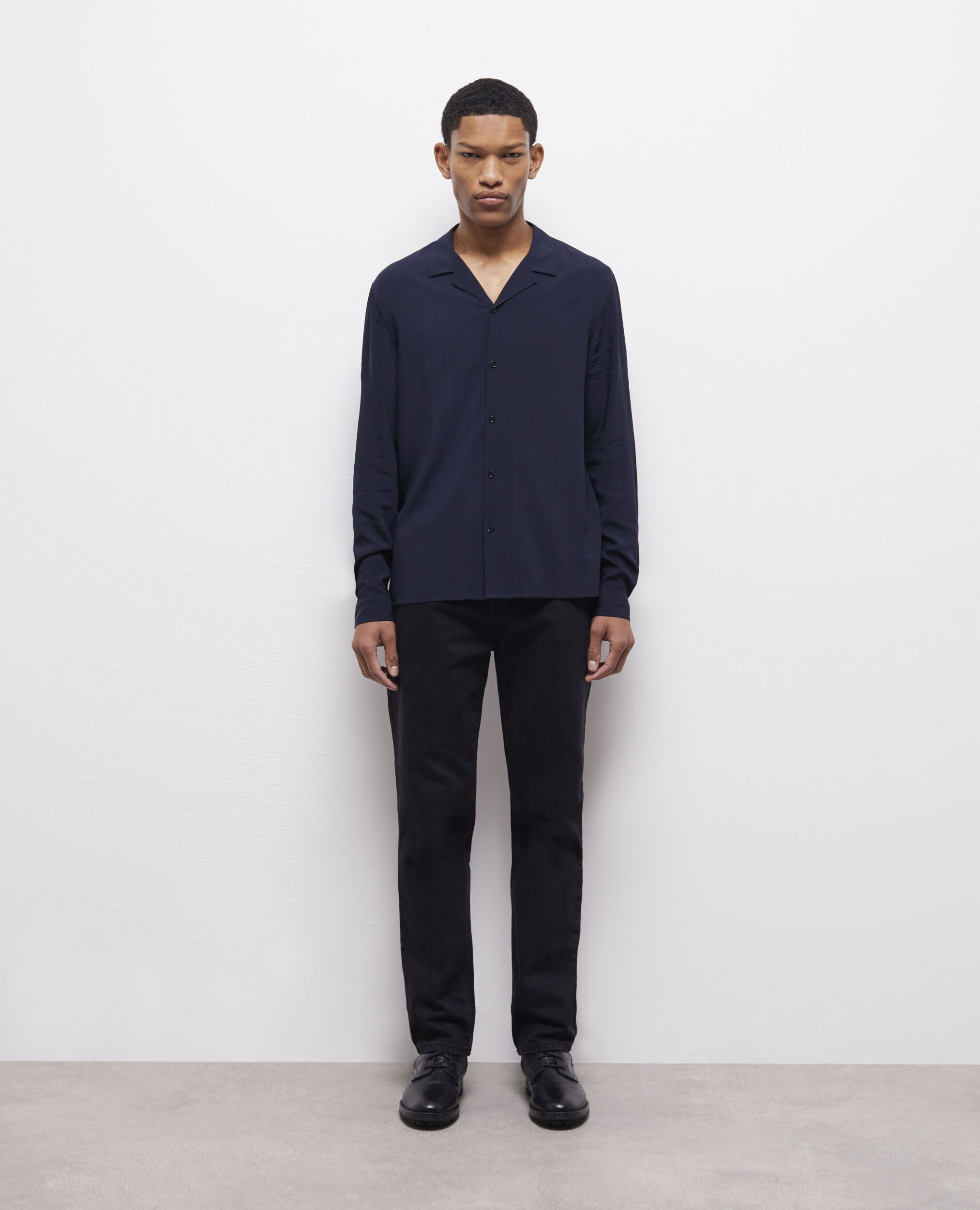 Chemise bleue