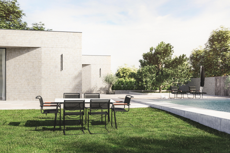 Thonet S33 N all seasons tuinstoel wit