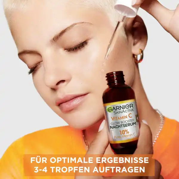 Nacht Serum Vitamin C Glow Booster Anti-Dunkle-Flecken