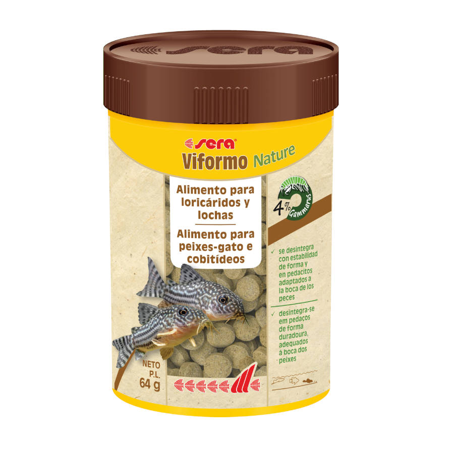 Ração Sera Viformo Nature para Peixes de Fundo