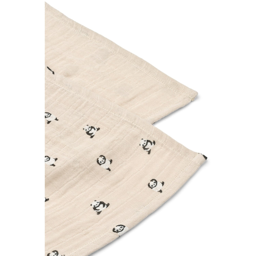 Køb LIEWOOD Mini Panda / Sandy Mix Lewis Stofbleer 2-Pak