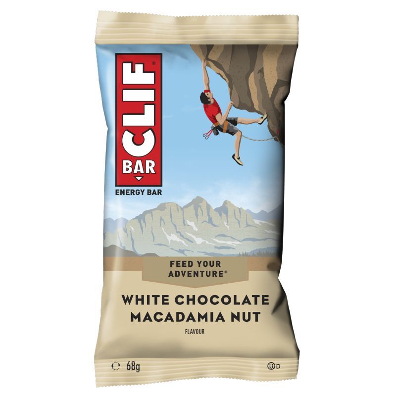 Barre énergétique Clif Bar - Chocolat blanc et noix de macadamia