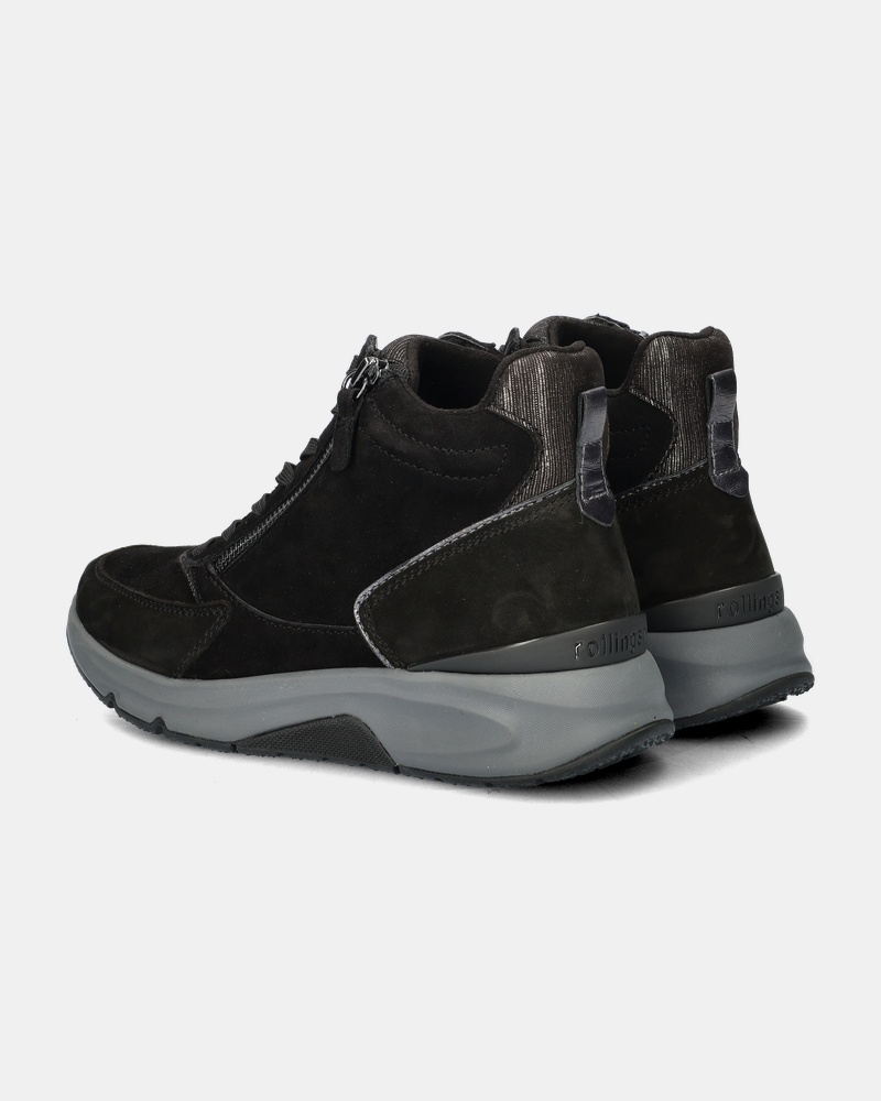 Gabor Rolling Soft Hoge sneakers  - zwart