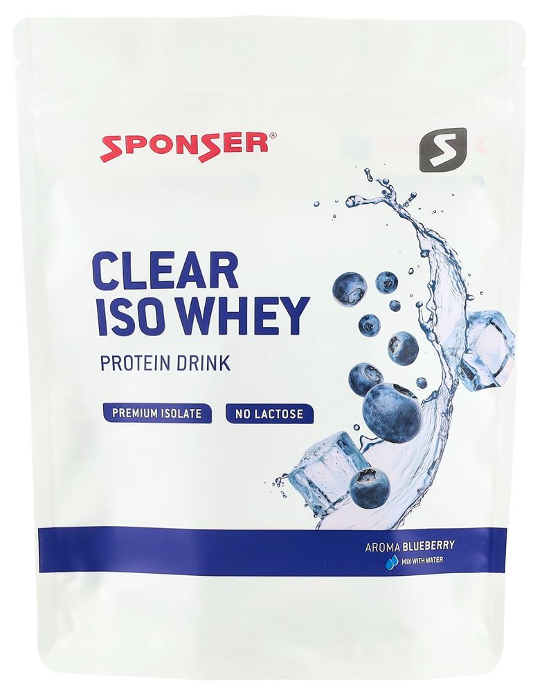 SPONSER Clear Iso Whey<br>450 g, Blueberry