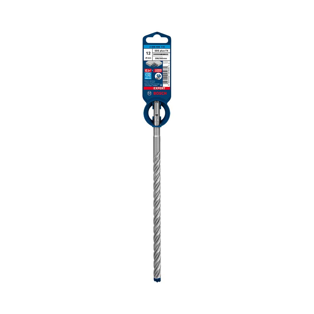 Bosch Hammerbohrer SDS plus-7X 12 x 200 x 265 mm EXPERT