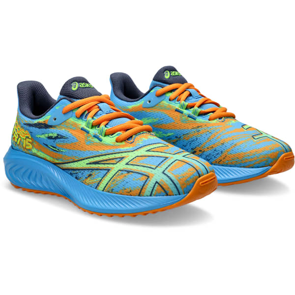 Chaussure running ASICS GEL-NOOSA TRI 15 GS JR WATERSCAPE/ELECTRIC LIME