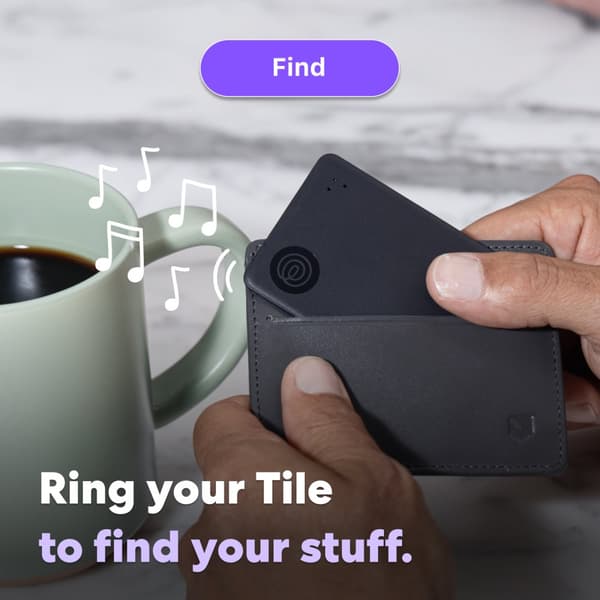Life360 Tile Slim (2024) - 1-Pack (Black)