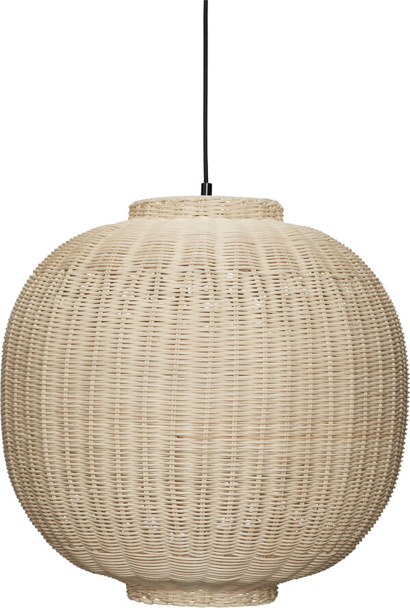Hübsch Chand Pendant Round Natural Natur