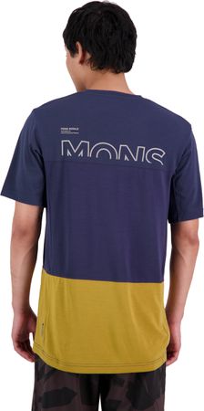 TARN Herren-Merino-Kurzarmshirt  cuminmidnight  XL