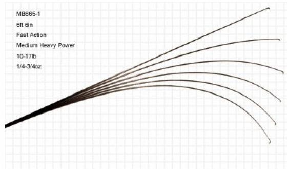 Blank MB 665-1 HM 1.98m 10-30 grs ERN : 23.38 AA : 72.80