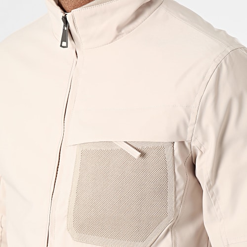 Ensemble Veste Et Pantalon Cargo Beige