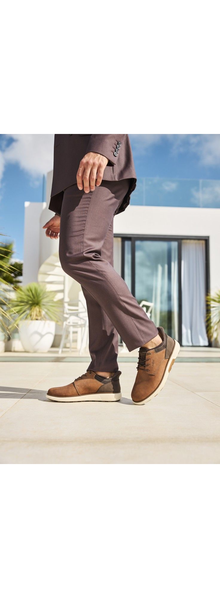 Rieker Sneakers Bruin Heren