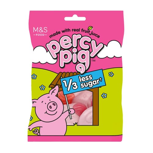 Marks & Spencer Zuckerreduzierte Percy Pig™ Gummibonbons